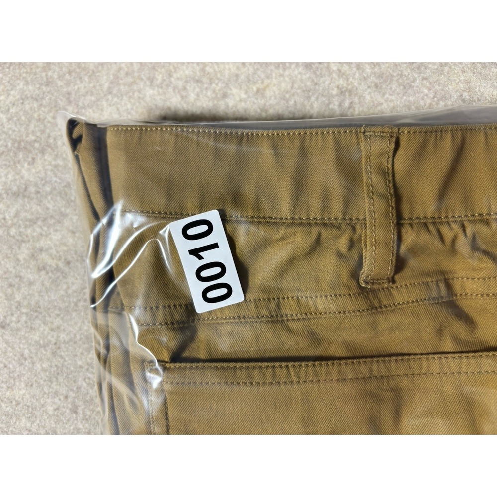 Orvis Tech Chino Pants Mens 36x32 Tan Water Repellent Stretch 5 Pocket - Picture 8 of 8